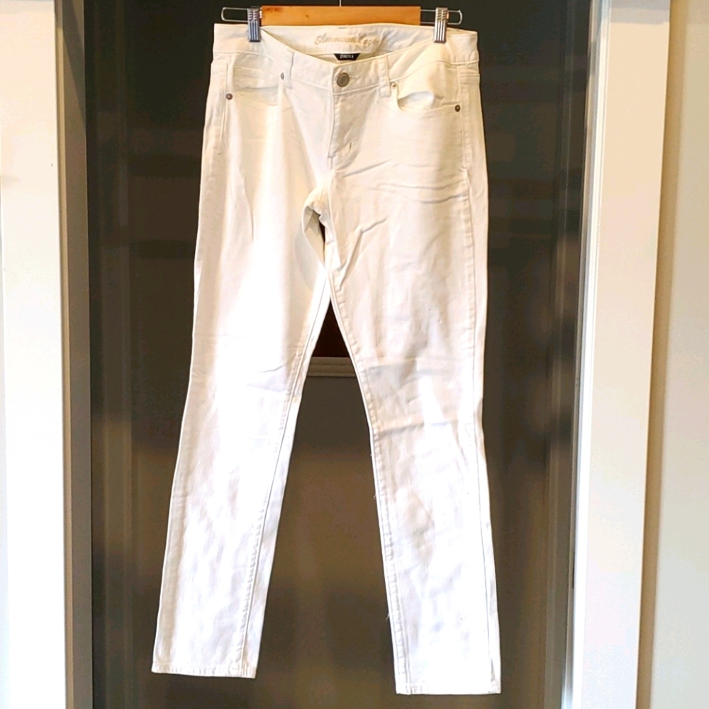 White Jean Pants